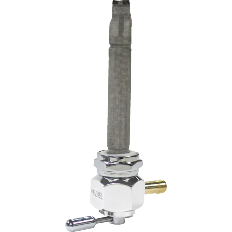 PINGEL FUEL VALVE 22MM HEX 180 CHR 6311-AH
