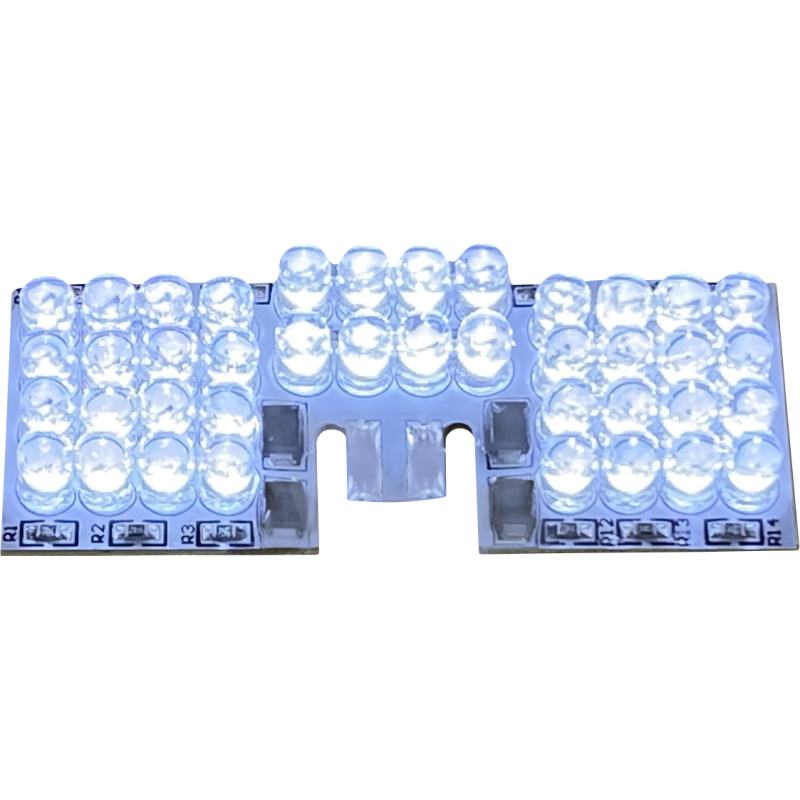 CUSTOM DYNAMICS 84-13 FLHT/86-17 FLSTC LIGHT FT FENDER LED WHT GEN-FT-W