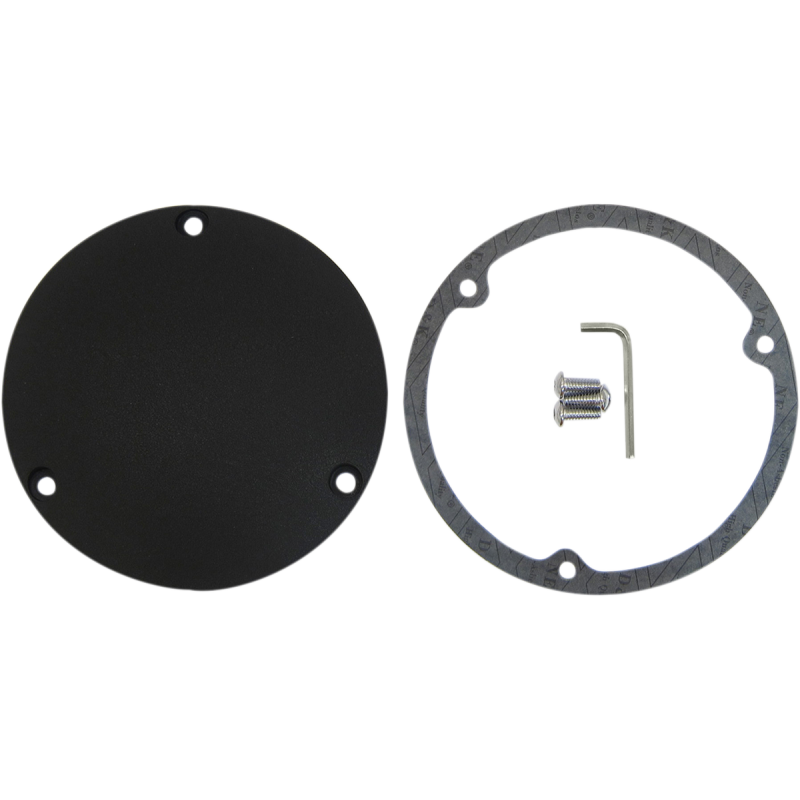DRAG SPECIALTIES 70-99 WR/BLK DERBY CVR 1107-0364