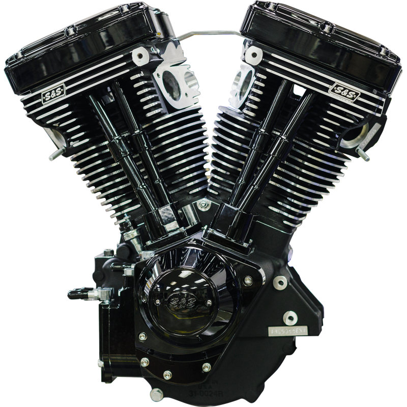 S&S CYCLE ENGINE V124 BLACK ED LB 310-1158