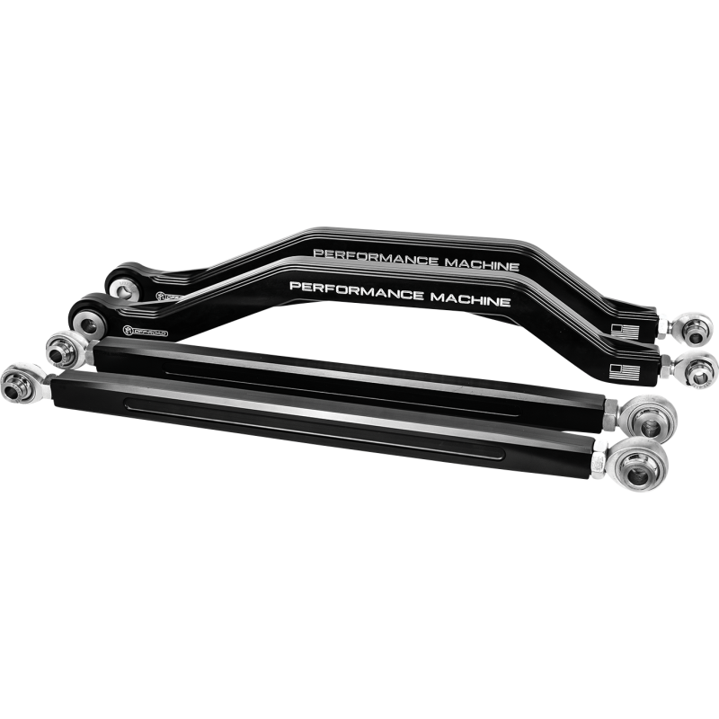 PERFORMANCE MACHINE RADIUS RODS HC BLK CC 0222-2004-BM