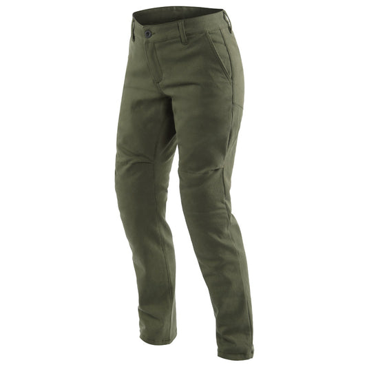 DAINESE CHINOS LADY TEX PANTS - OLIVE (29) 2755145-118-29