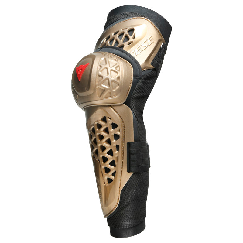 DAINESE MX1 KNEE GUARD GOLD/BLACK L 1876194-Z33-L