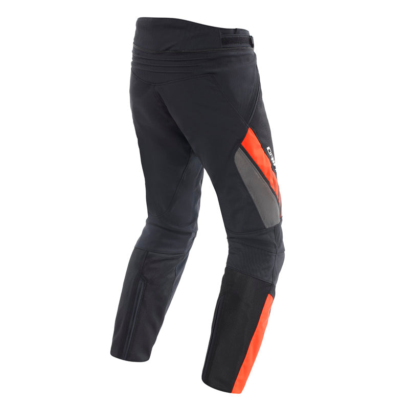 DAINESE DRAKE 2 AIR ABSOLUTSHELL PANTS - BLK/RED-FLUO (52 16700002-628-52