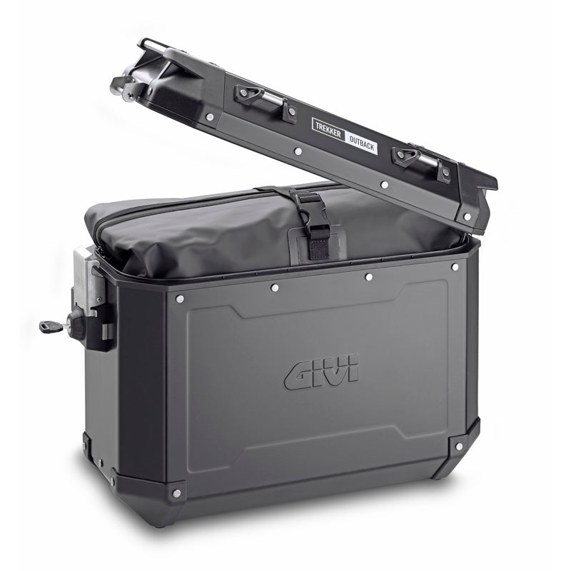 GIVI OBKN37BR TREKKER OUTBACK BLACK RIGHT SIDE (37 LIT OBKN37BR