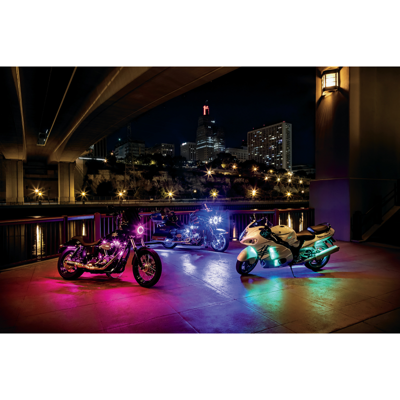 KURYAKYN HEADLIGHT PRISM +7" BLK PN 2478- KUR2478