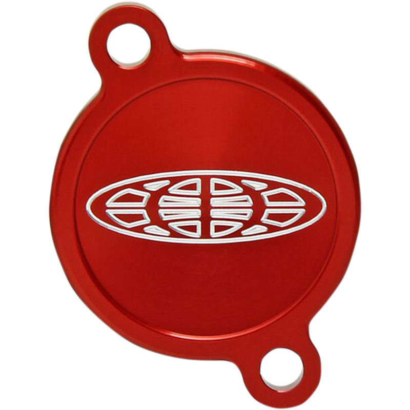 PRO CIRCUIT 16-24 KX450F OIL FILTER COVER RED PC4009-0015