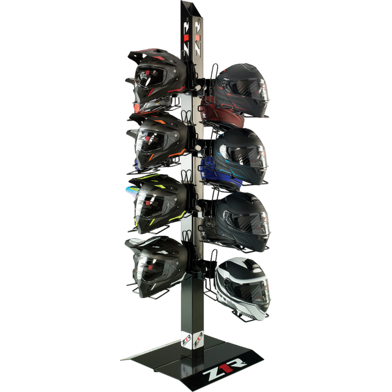 Z1R Z1R 4-WAY HELMET DISPLAY (PART#2 OF 2) 9903-0714