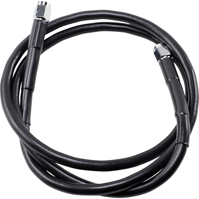 DRAG SPECIALTIES BLACK S/S BRAKE LINE 45" 845-BLK