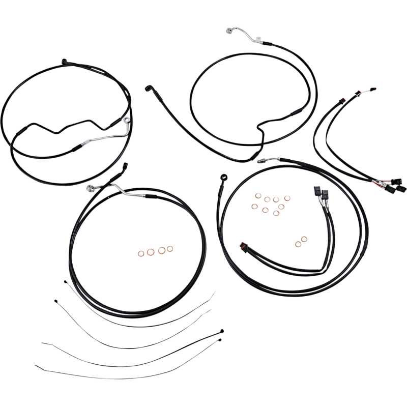 MAGNUM CONTROL CABLE KIT - XR - BLACK 486412