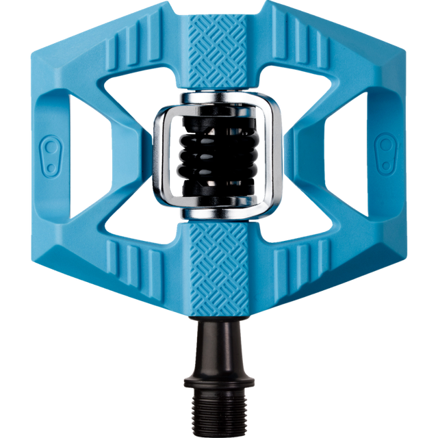 CRANK BROTHERS PEDAL DOUBLE 1 SHOT BLUE/BLACK 16181