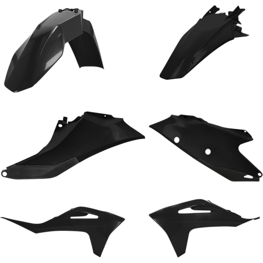 ACERBIS PLASTIC KIT-GASGAS MC125/250F/450F, EX300/250F-450F BLACK 2872780001
