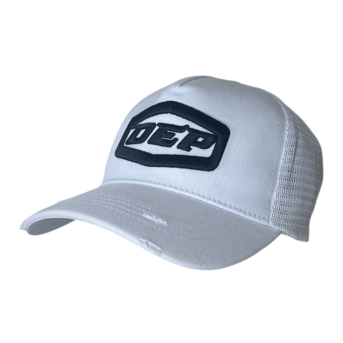 SPECIAL ORDER DEP PIPES LOGO WHITE RETRO CAP APPAREL DEPA1086