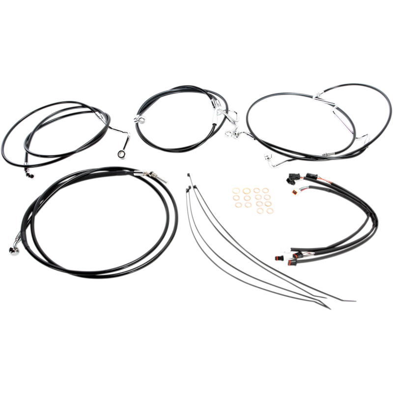 MAGNUM CONTROL CABLE KIT - XR - BLACK 489752
