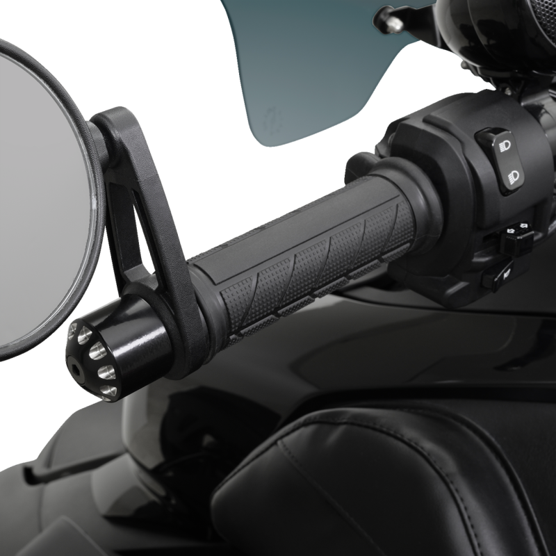 SHOW CHROME HEATED GRIPS CAN-AM RYKER PR 17-454BK