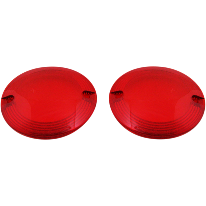 CUSTOM DYNAMICS LENS PROBEAM FLAT RED (PAIR) PRO-F-LENS-RED