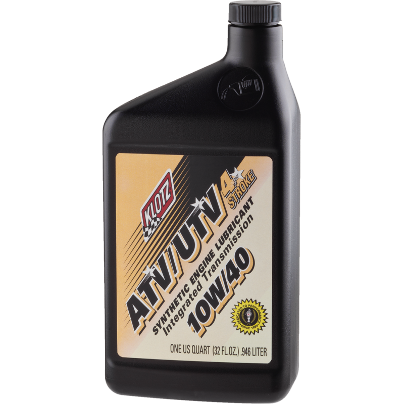 KLOTZ OIL ATV/UTV SYN 10W40 .946 L ATVUTV-1040