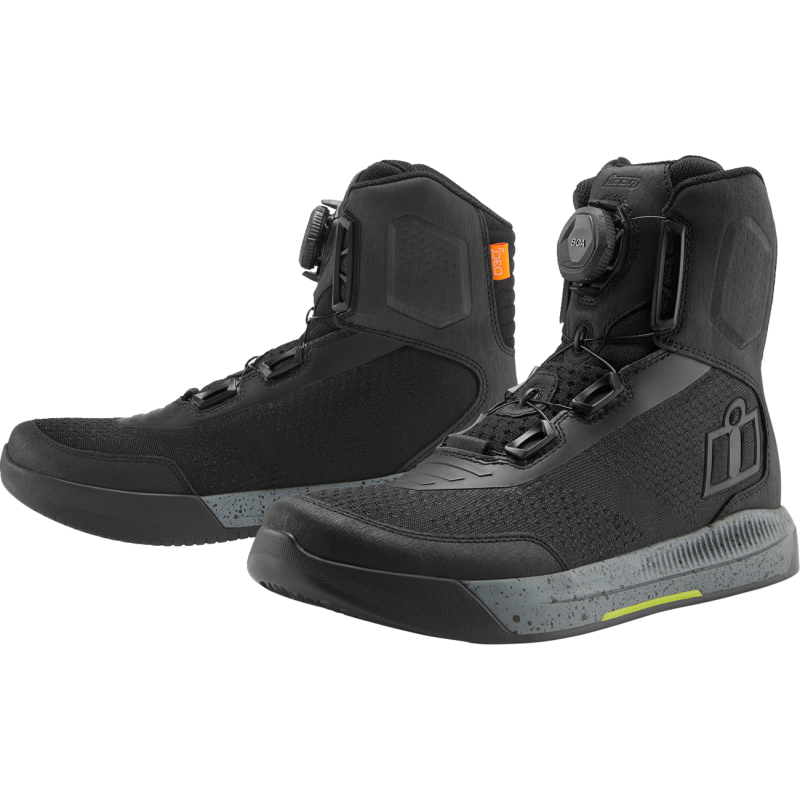 ICON OVERLORD VENTED BOOT BK 11 3403-1263