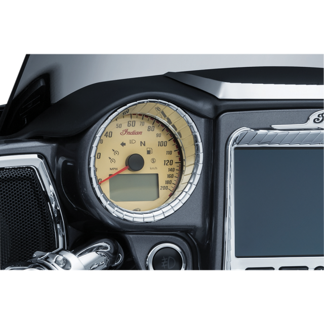 KURYAKYN GAUGE ACNTS F/ 17-19 INDIAN, CHR PN 5186 KUR5186