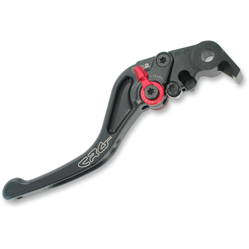CRG CLUTCH LEVER RC2 SHORT BLACK 2RM-611-H-B