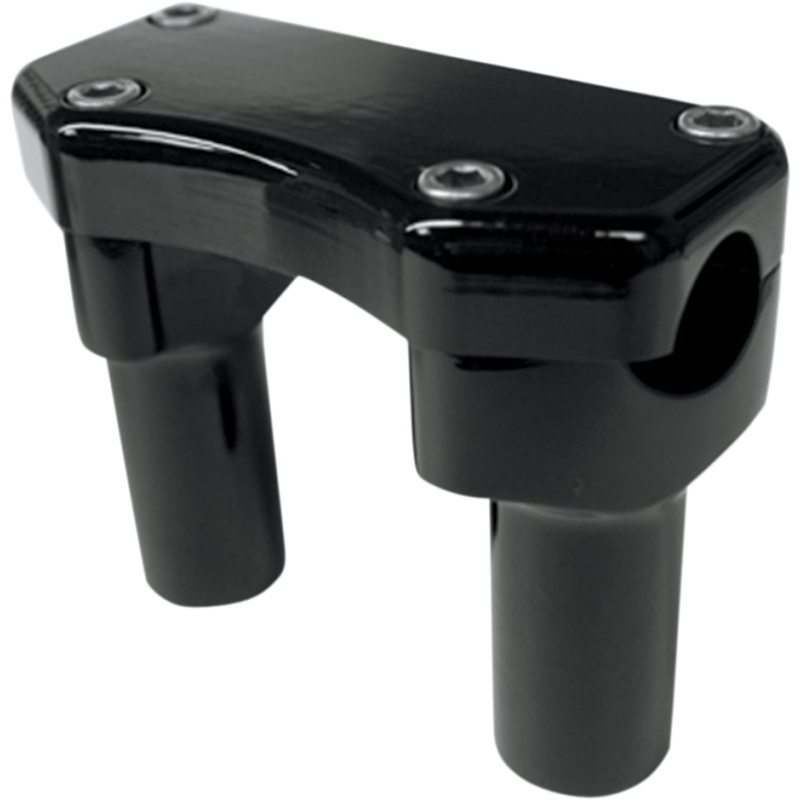 DRAG SPECIALTIES RISER BUFF W/CLAMP 3" BLK 0602-0587