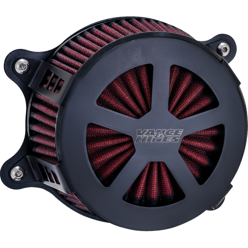 VANCE & HINES AIR CLEANER BLK VO2 RAD M8 41462