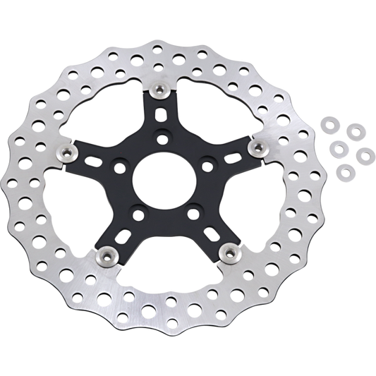 ARLEN NESS 11.5 INCH JAGGED ROTOR REAR DYNA SOFTAIL 02-786