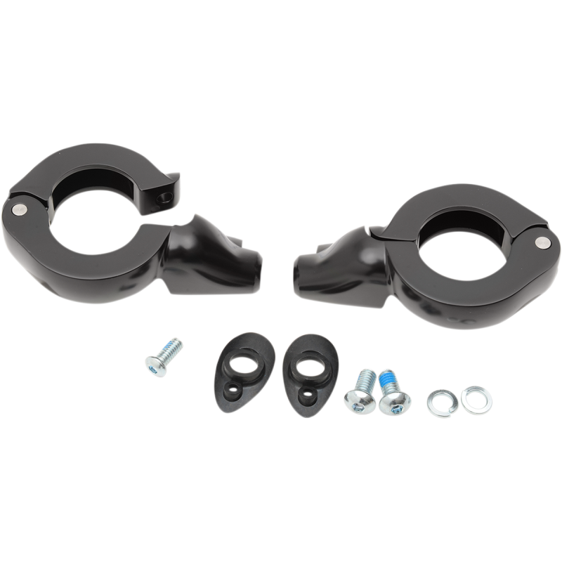 DRAG SPECIALTIES MOUNT T/S 41MM BLK 77854S4