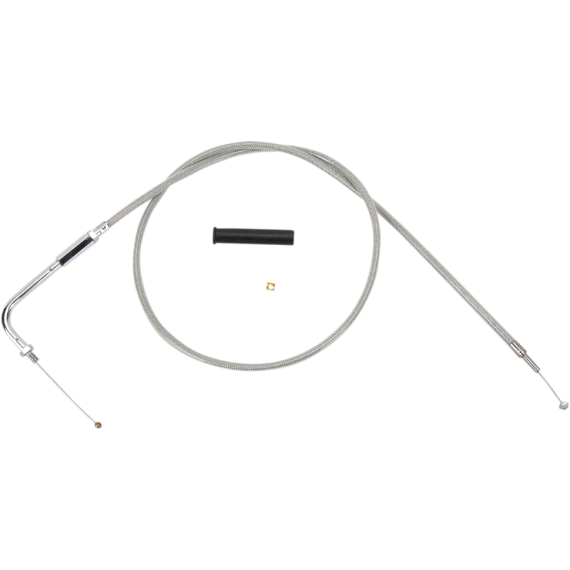 DRAG SPECIALTIES 81-95 S/STEEL THROTLE CABLE 39.5" 5330506B