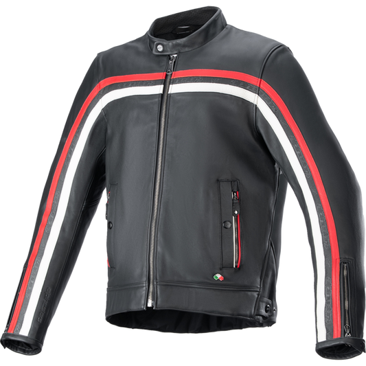 ALPINESTARS (ROAD) JACKET DYNO BLACK/RED 3X 3103924-1316-3X