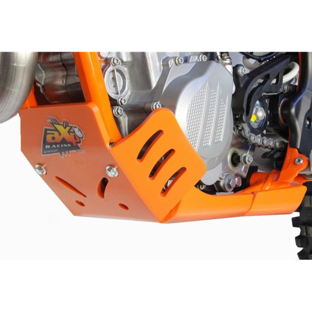 AXP RACING XTR SKIDPLATE 8MM KTM EXCF450-500 ORANGE AX1483