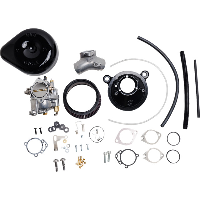 S&S CYCLE CARB E A/C KT BK BT 84-99 110-0146