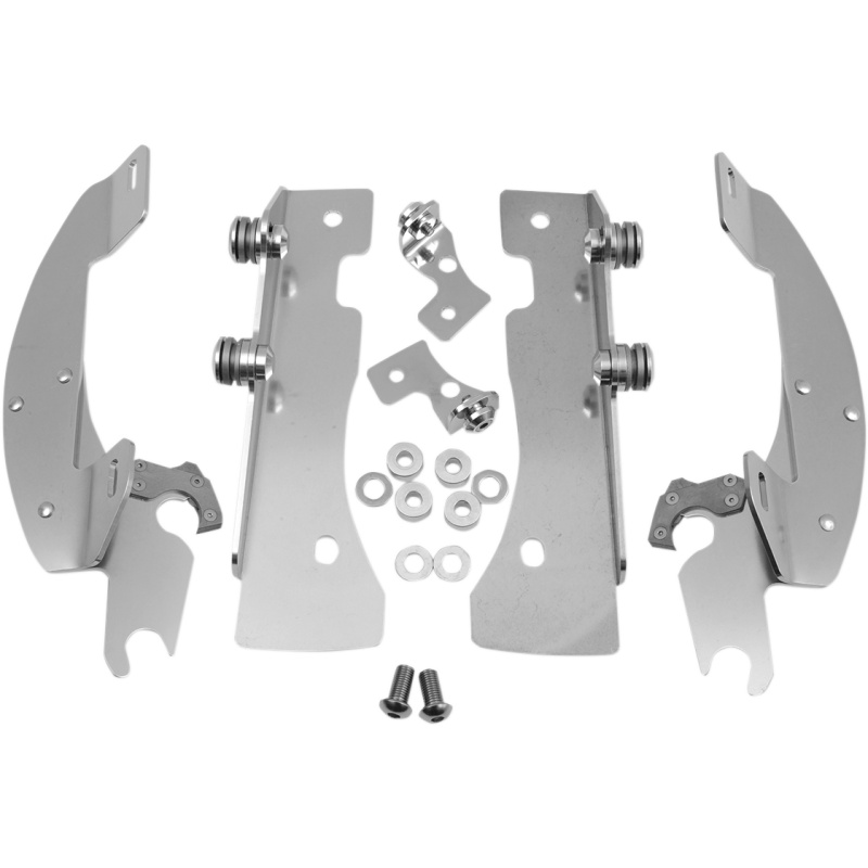 MEMPHIS SHADES METRIC XV1600/1700 BATWING MOUNT KIT PLSH MEK1906