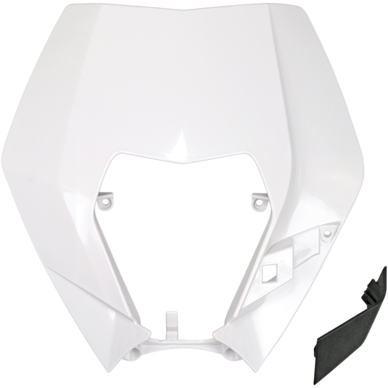 UFO HEADLIGHT PLASTIC KTM WHT KT04090047