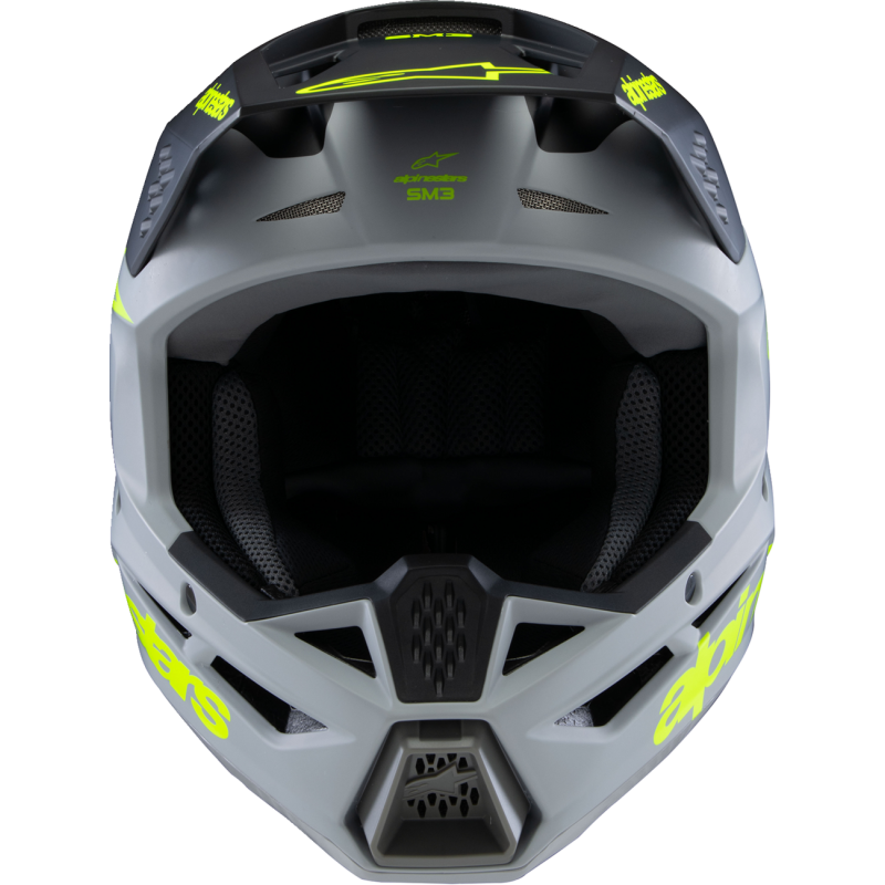 ALPINESTARS HELMET SM3 YTH RADIUM G/B/Y S  ECE06 8301925-9510-YS