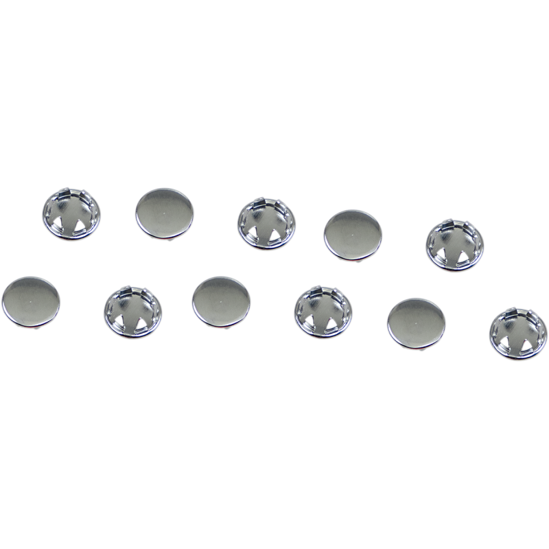 DRAG SPECIALTIES ALLEN HOLE PLUGS 7/16"OR1/2" CY-CHROME MBP0871612