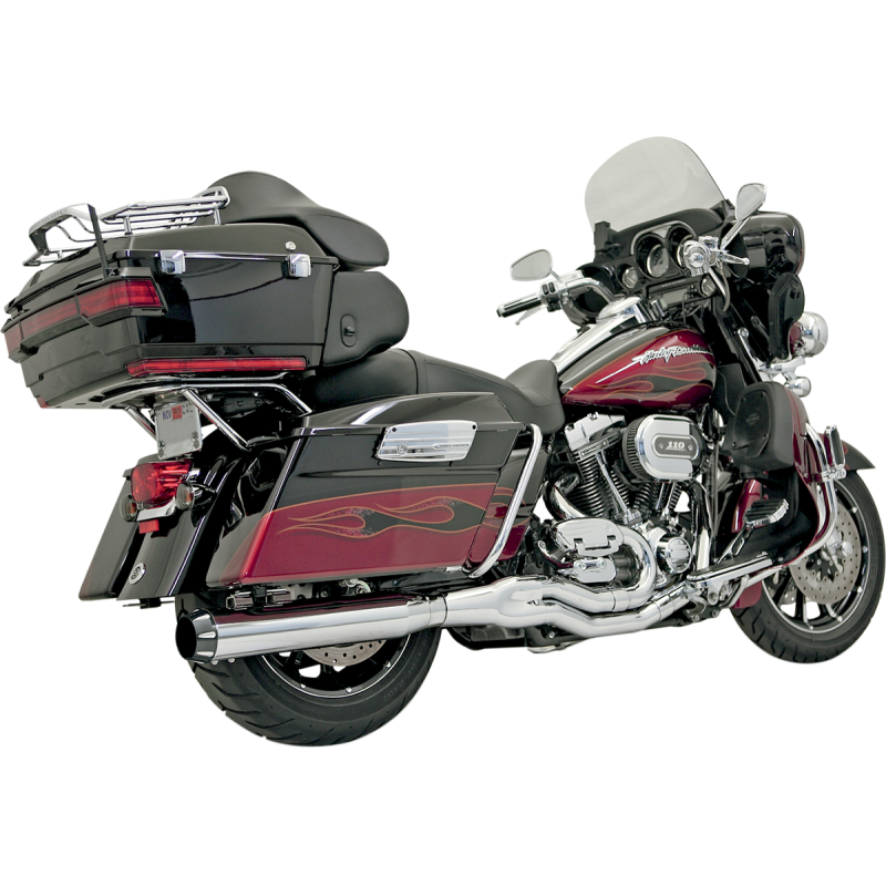 BASSANI XHAUST 95-16 FLH/FLT B4 2:1 FS CHROME >120HP FLH-757