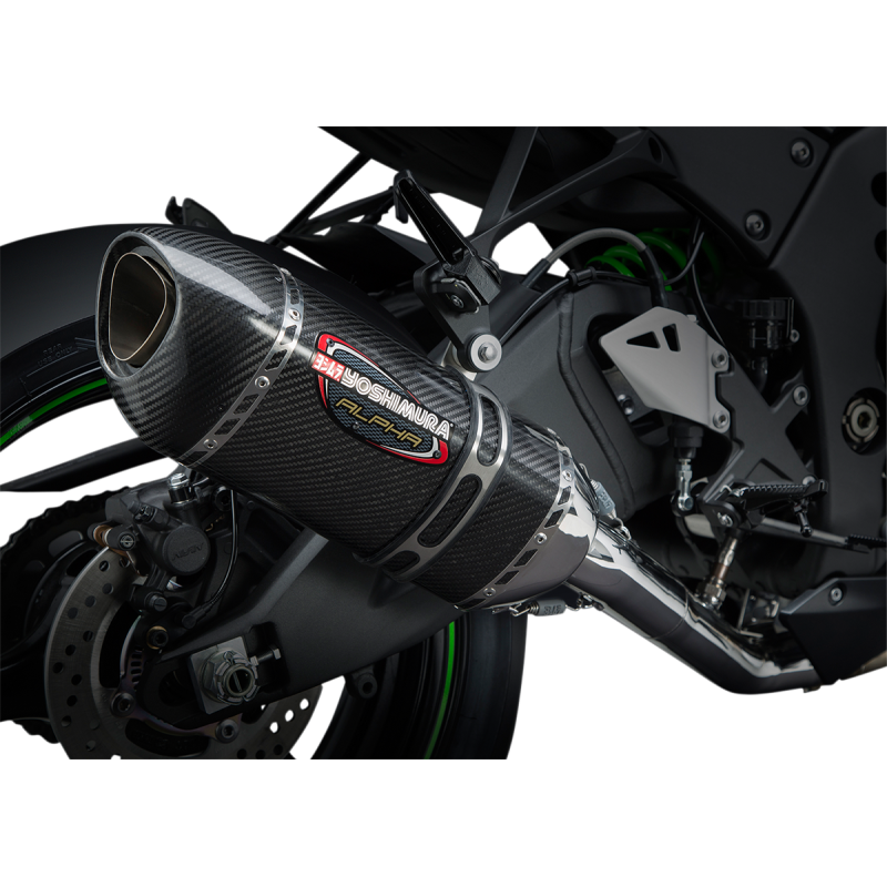 YOSHIMURA 16-20 ZX-10R ALPHA 3/4 SS/CF/CF 141824M220