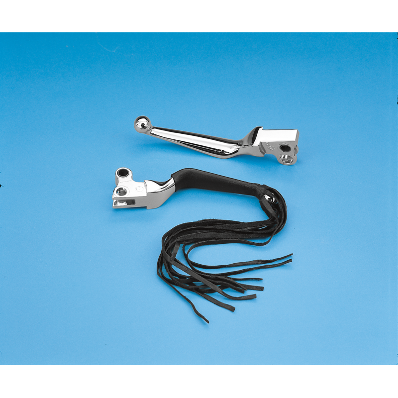 DRAG SPECIALTIES FRINGED LEVER COVERS F/ 96-UP WIDE LVRS DS-243063