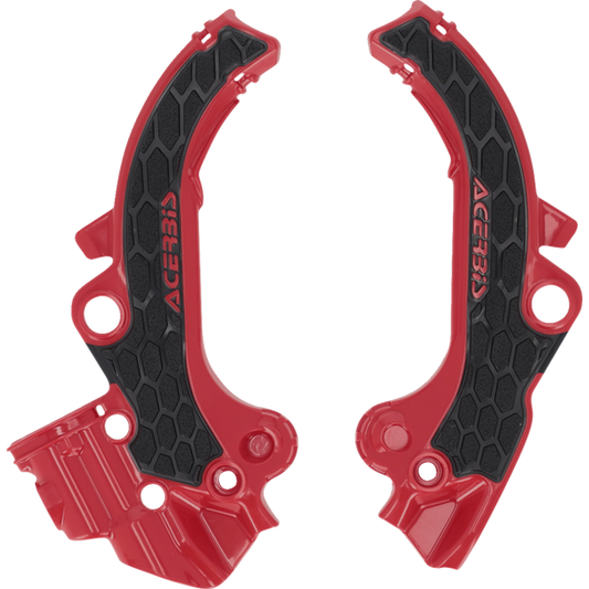 ACERBIS FRAME GUARDS- X-GRIP SX65:24 RED/BLACK 2985891018