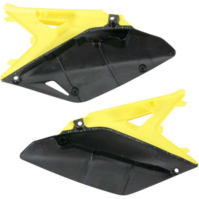 ACERBIS SIDE PANEL- RMZ250:10-10 BLACK/YELLOW 2171921017