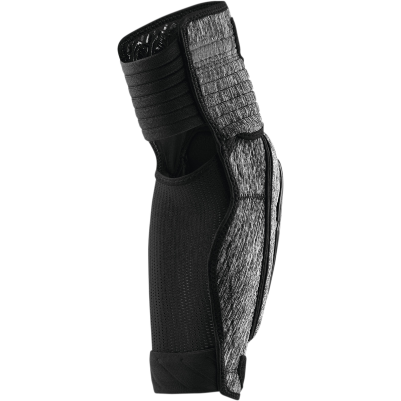 100% FORTIS ELBOW GUARDS GREY HEATHER/BLACK SM/MD 70006-00003
