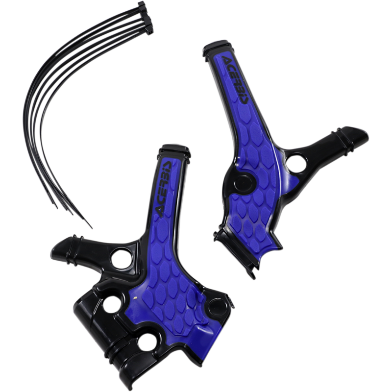 ACERBIS FRAME GUARDS- X-GRIP YZ65:18-22 BLACK/BLUE 2736381004