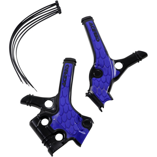 ACERBIS FRAME GUARDS- X-GRIP YZ65:18-22 BLACK/BLUE 2736381004