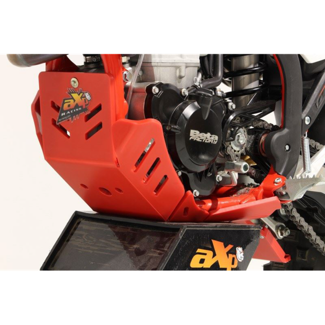 AXP RACING XTR SKIDPLATE 8MM BET 350-RR-450RR RED AX1558
