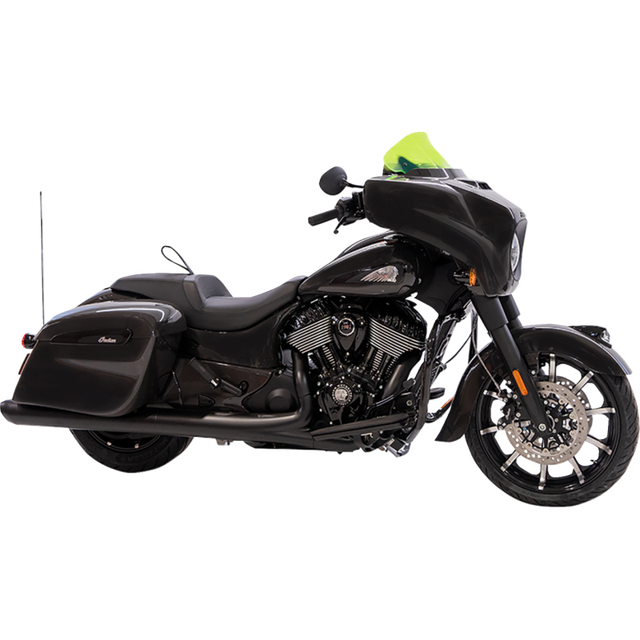 KLOCK WERKS CHIEFTAIN - 14-24 - FLR WINDSHIELD - 10" GREEN ICE KWW-04-0634