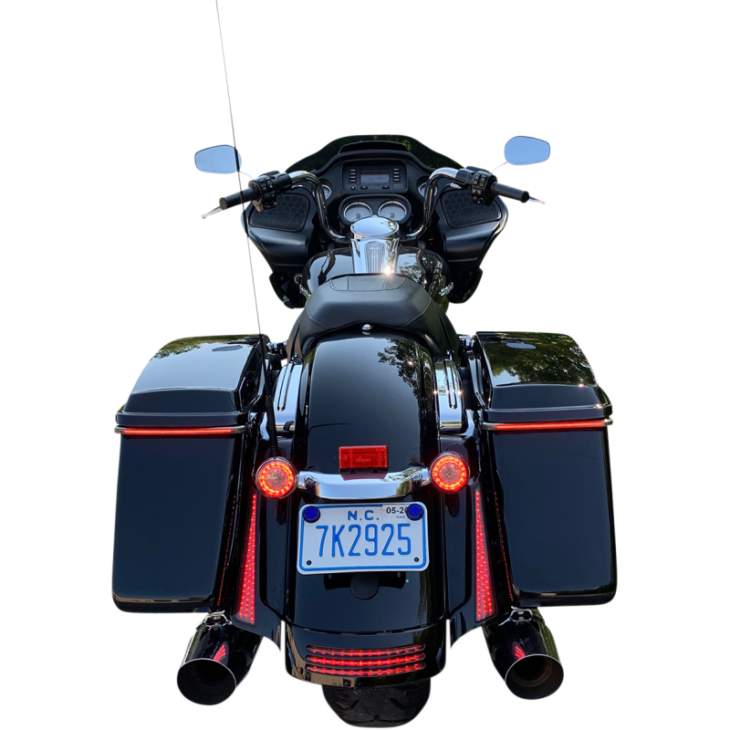 CUSTOM DYNAMICS LIGHT FASCIA BLK/SMK CD-FASCIA-BCMBS