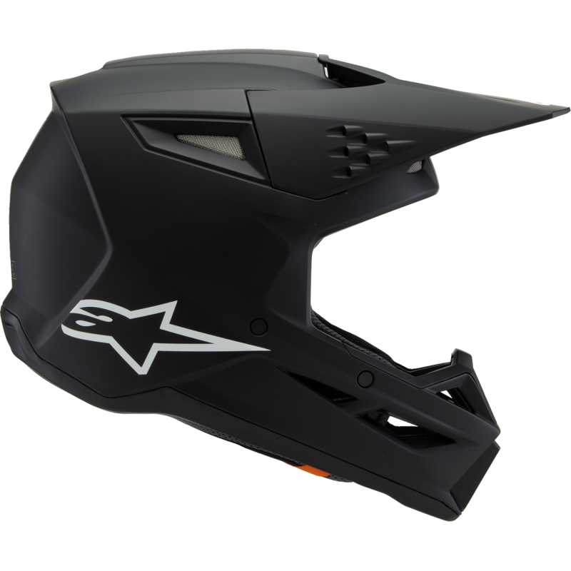ALPINESTARS HELMET SM3 YTH MATTE BK L ECE06 8302425-110-YL