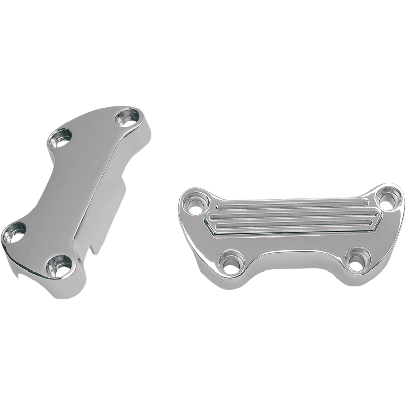 DRAG SPECIALTIES FINNED H/BAR CLAMP (EA) 0603-0003