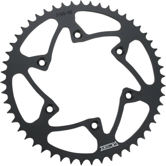 VORTEX SPROCKET VORTEX STEEL BLK 52T 316S-52
